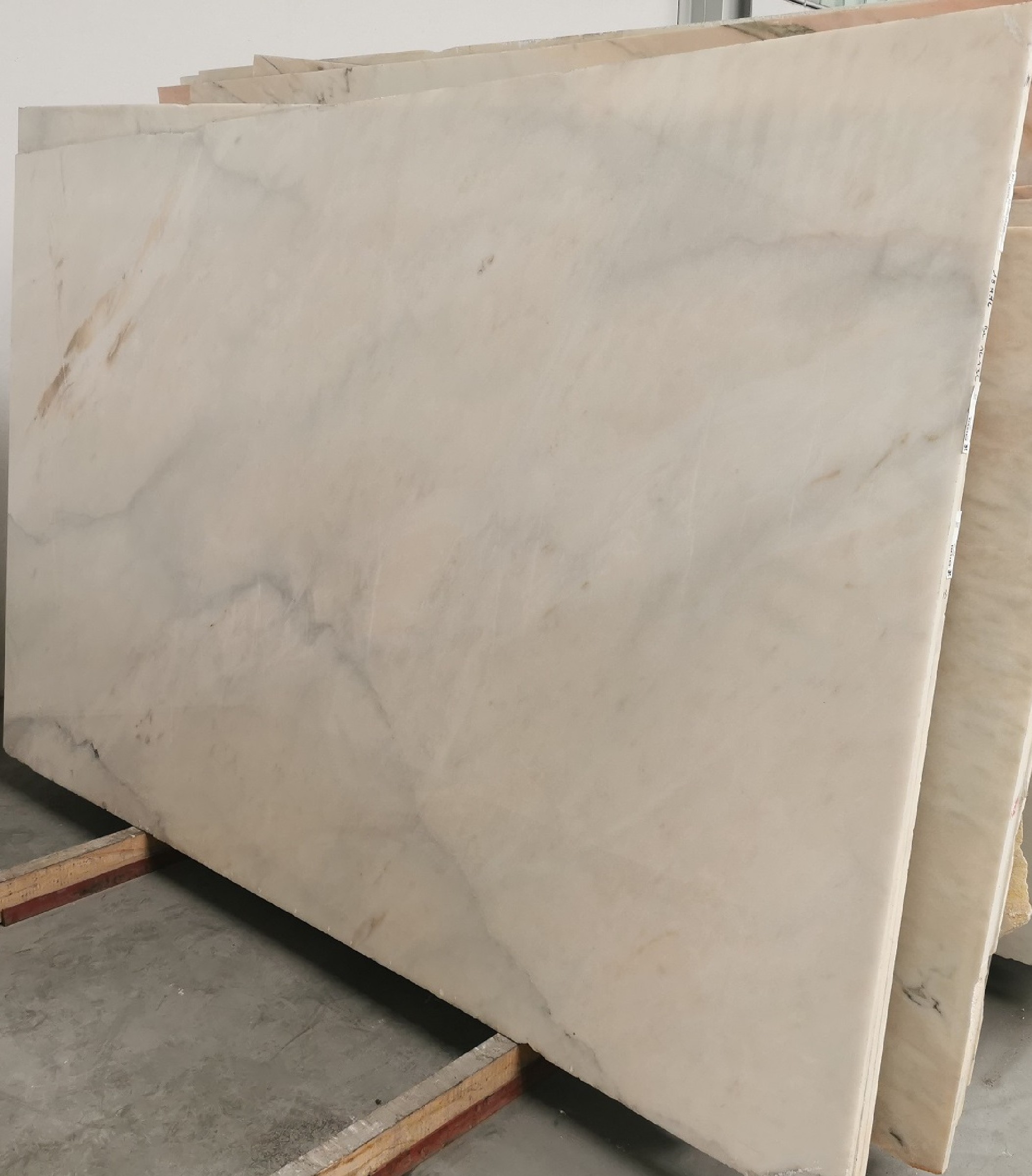 Premium Estremoz Extra Marmor Rohplatten Weiß, Beige