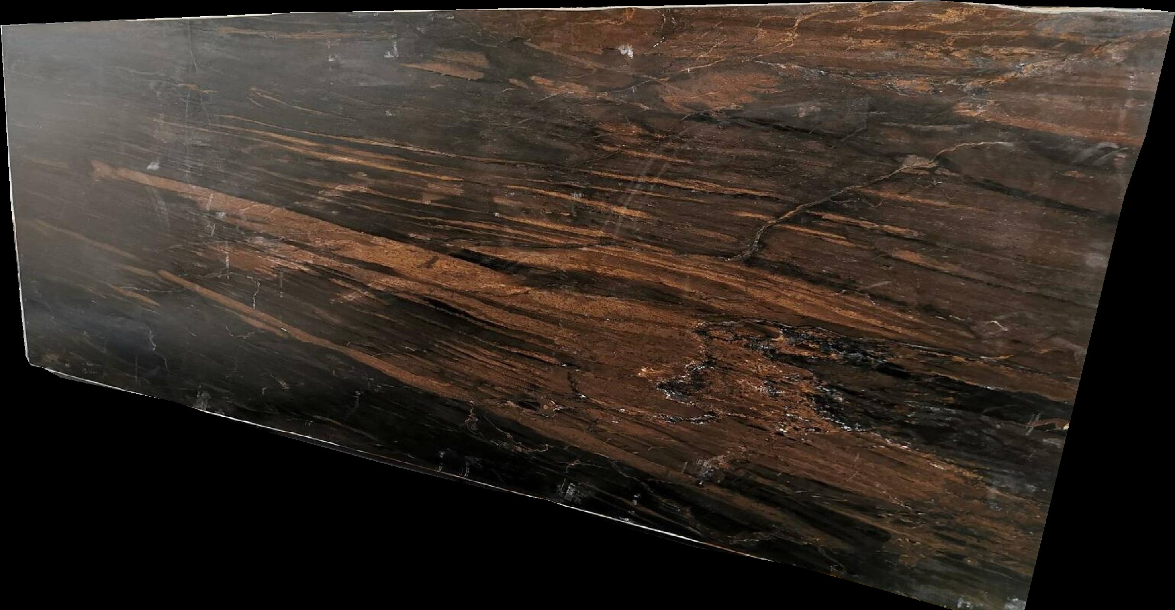 Bronzzo Quarzit Rohplatten für Badezimmerwaschtische