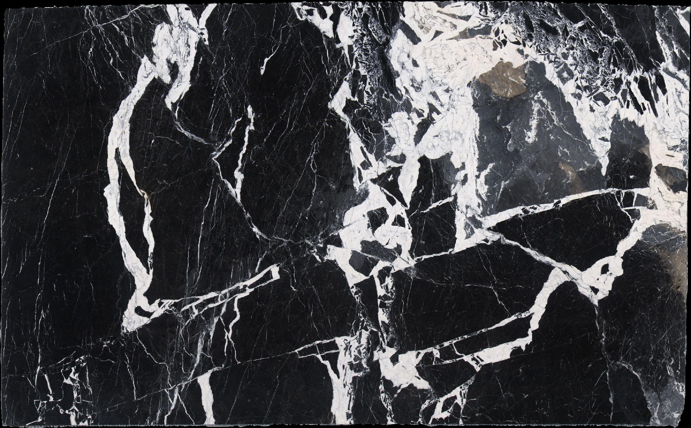 Custom Cut Grand Antique Marble Slabs Black - 1405