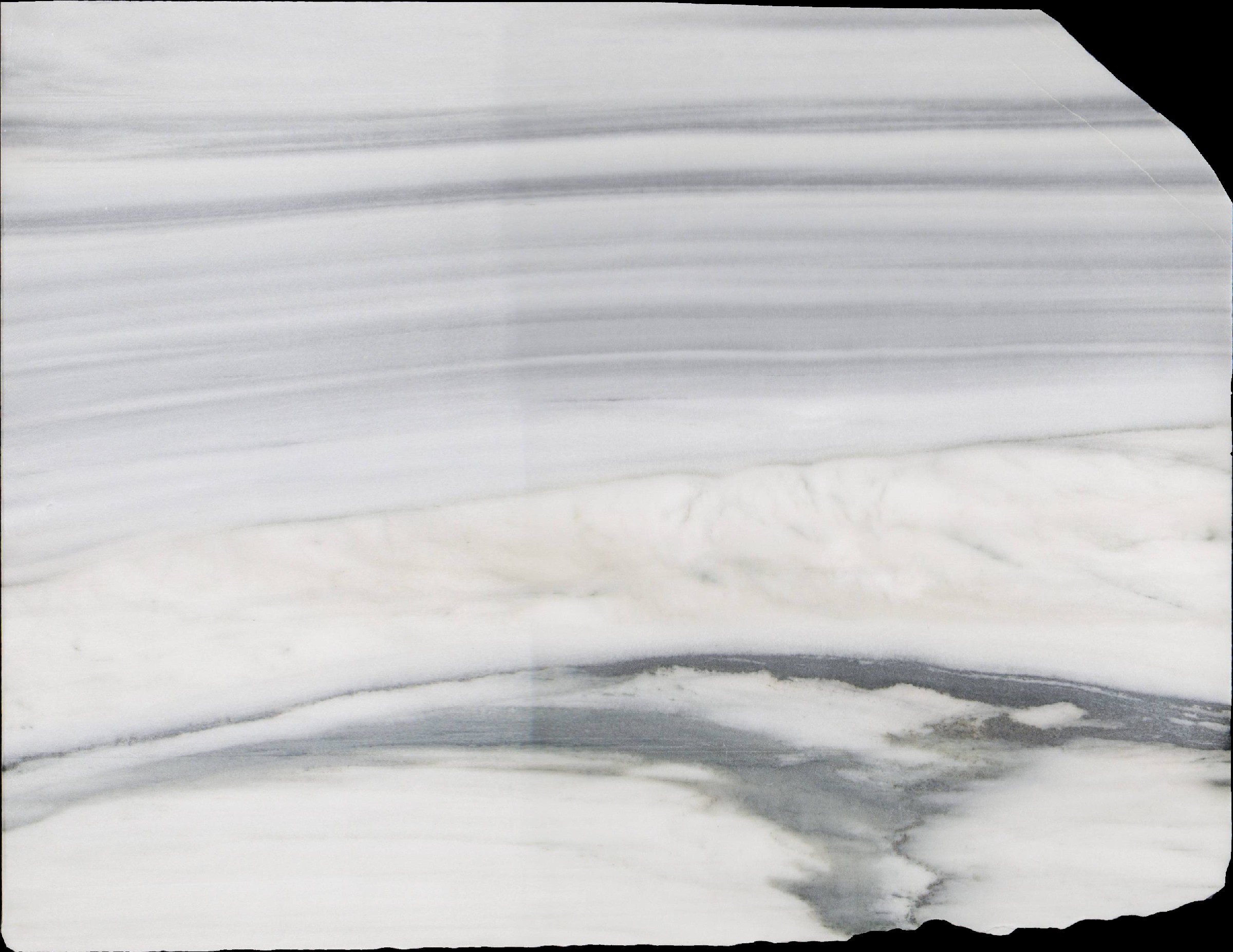 Premium Bianco Nuvolato Marble Slabs - In90684 - DDL