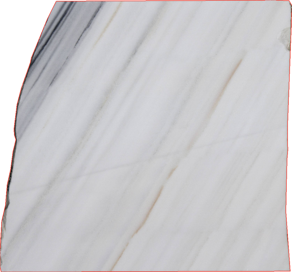 Bianco Nuvolato Marble Slabs for Vanity Tops - Rt042240