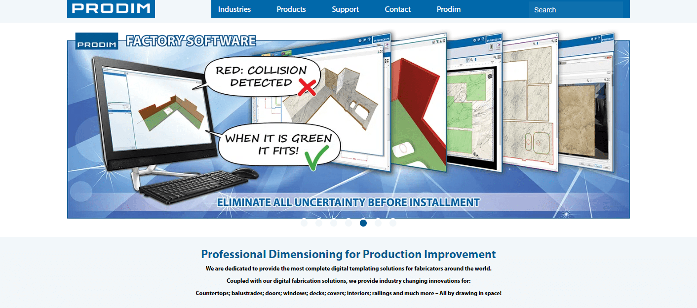 Prodim Proliner Website