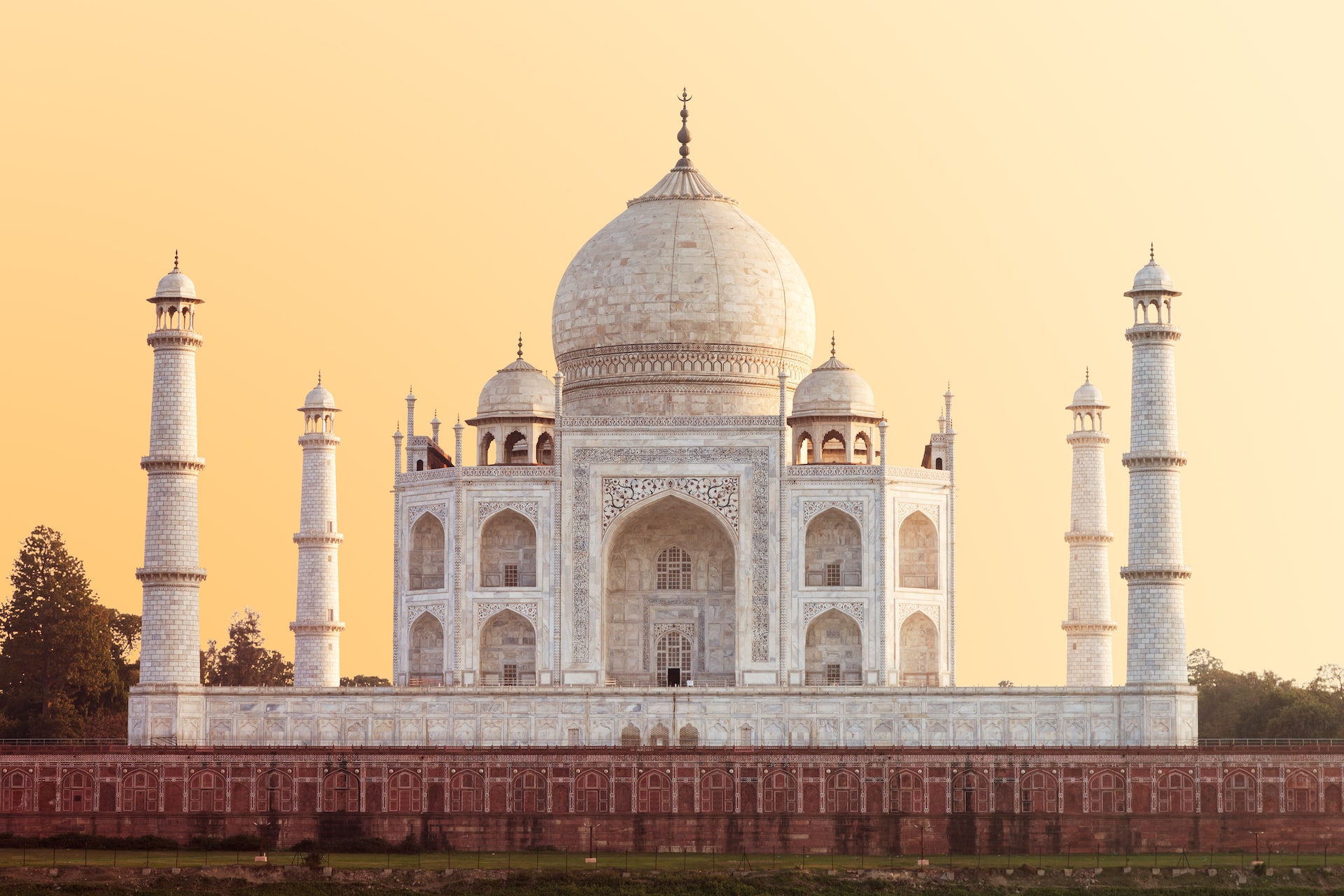 Taj Mahal Exterior Marble Cladding
