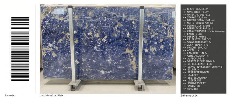 Barcode Printers — Lessons from Natural Stone Slabs