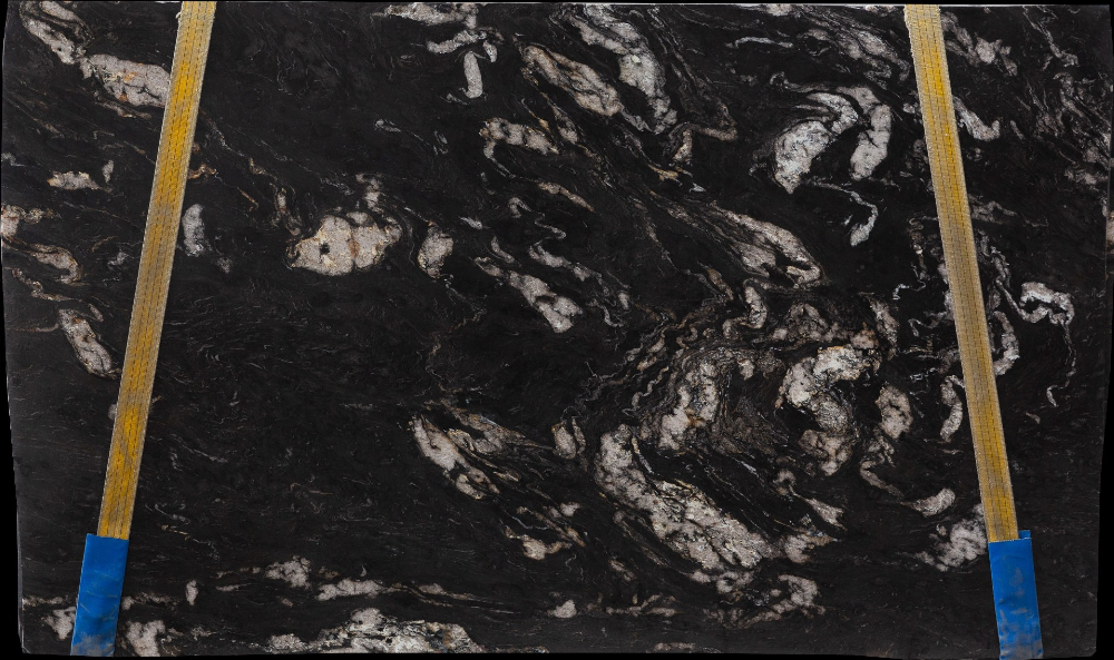 Customized Black Cosmic Hard Rock Slabs - 230152 - DDL