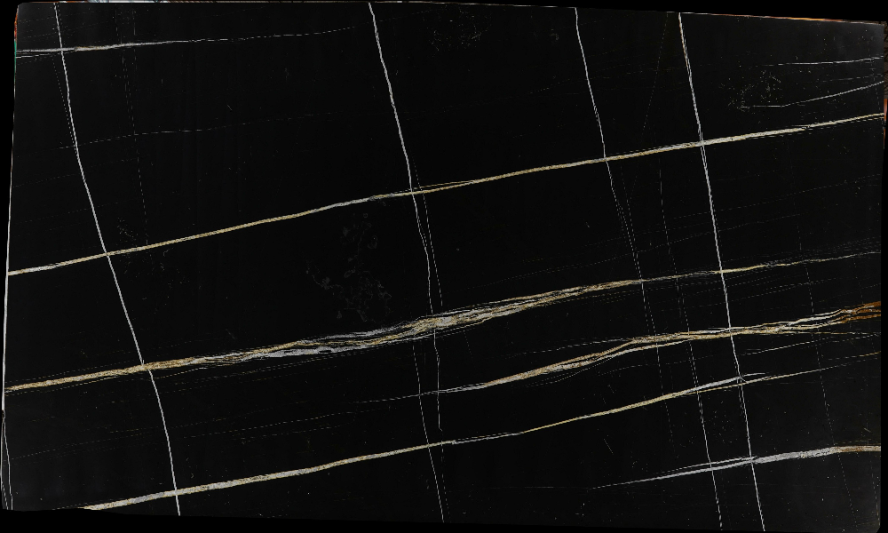 Sahara Noire Marble Slabs Distributor Soft Veining