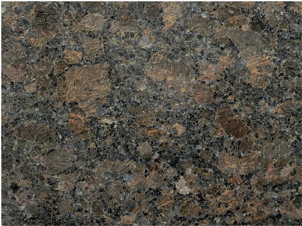 Suede Coffee Brown Hard Rock Slabs for Flooring - 25971