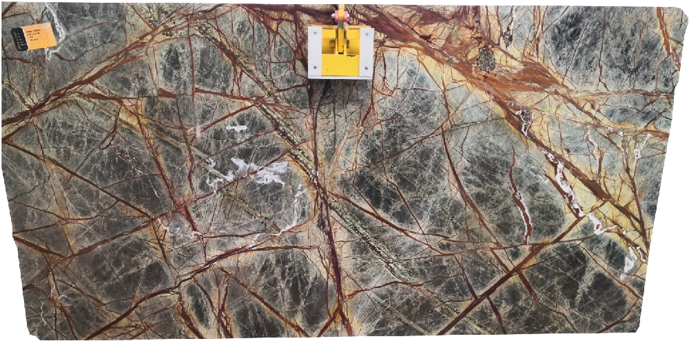 Rainforest Green Marble Slabs for Construction - W00058