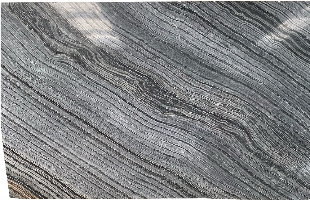 Silver Wave Marble Slabs for Wall Cladding Grey, Black