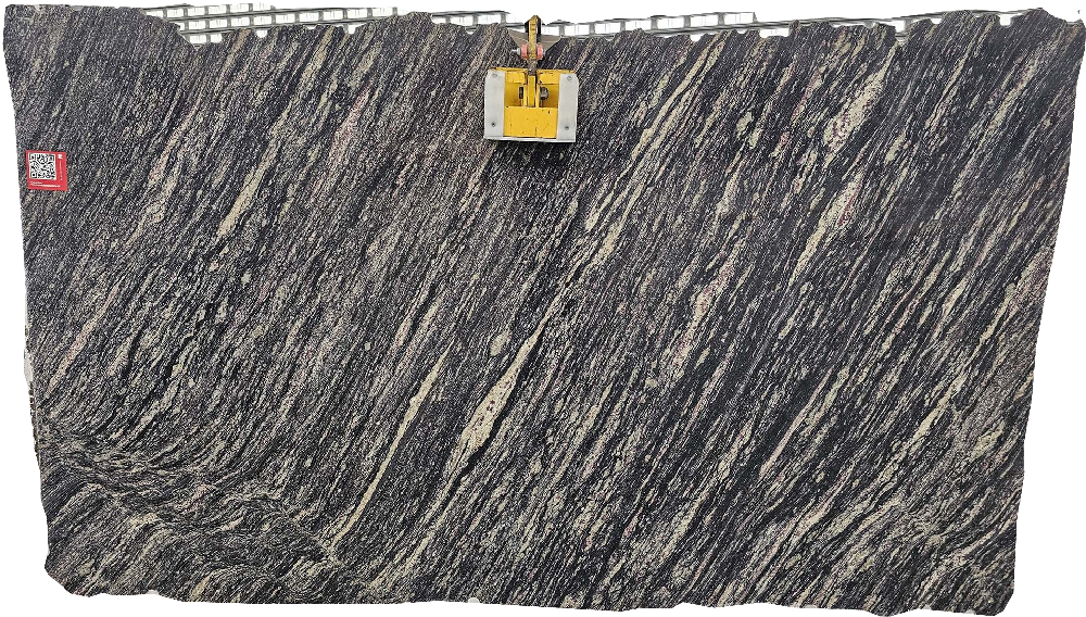 Tempest Black Hartgestein Rohplatten für Wandverkleidungen