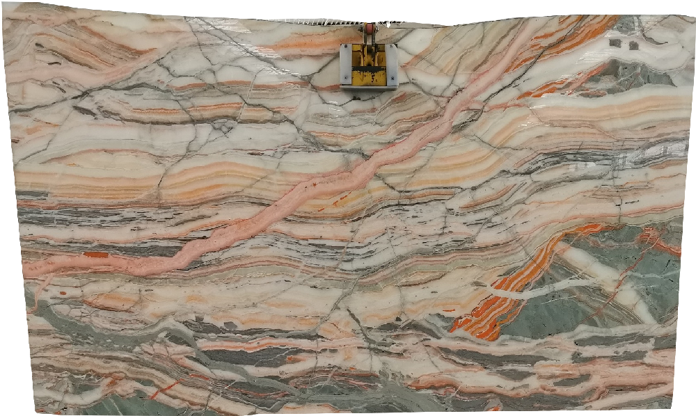 Onyx Starlicia Slabs Manufacturer Red, Yellow - 13033M