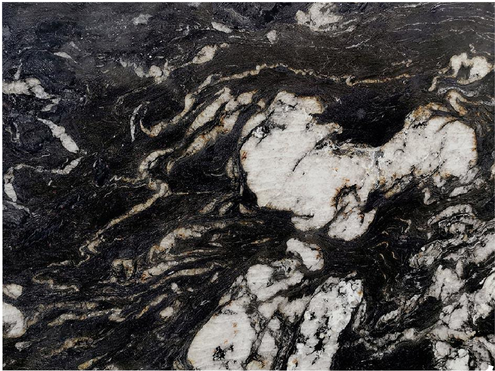 Premium Qualität Cosmic Black Hartgestein Rohplatten