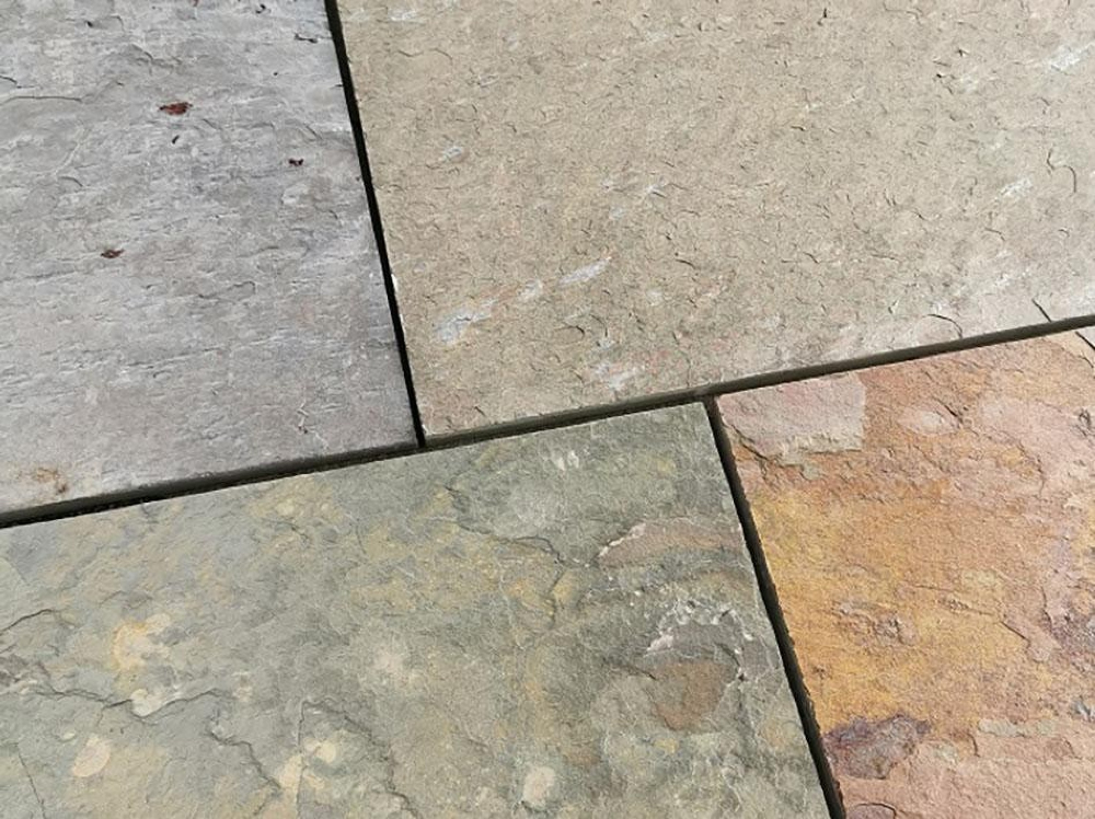 Fevi Stone Schiefer Slate Slabs for Construction Grey, Brown