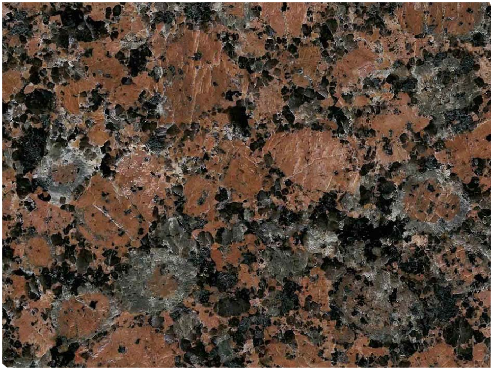 Baltic Rot Hard Rock Slabs for Countertops Red - 23739