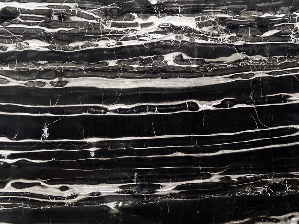Portoro Silver Marble Slabs Distributor Black - 8834