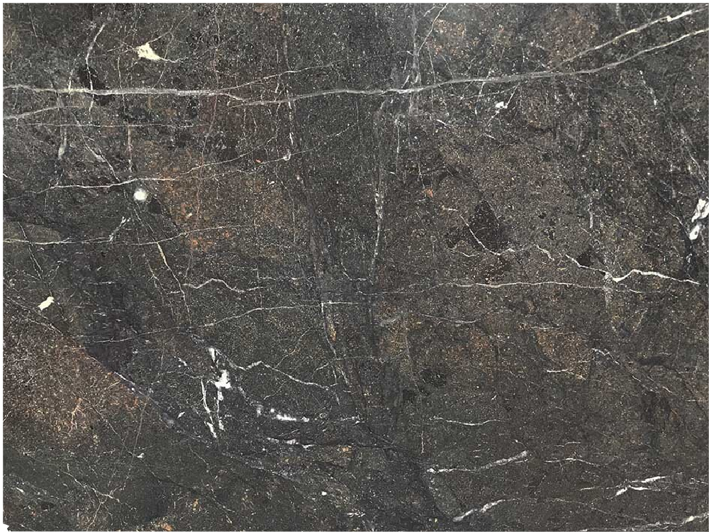 Customized Breccia Imperiale Hard Rock Slabs Black, Brown