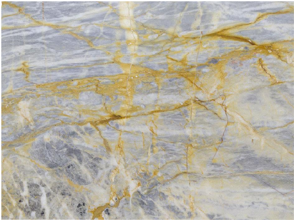 Blue Siena Marble Slabs Distributor Yellow - 16580