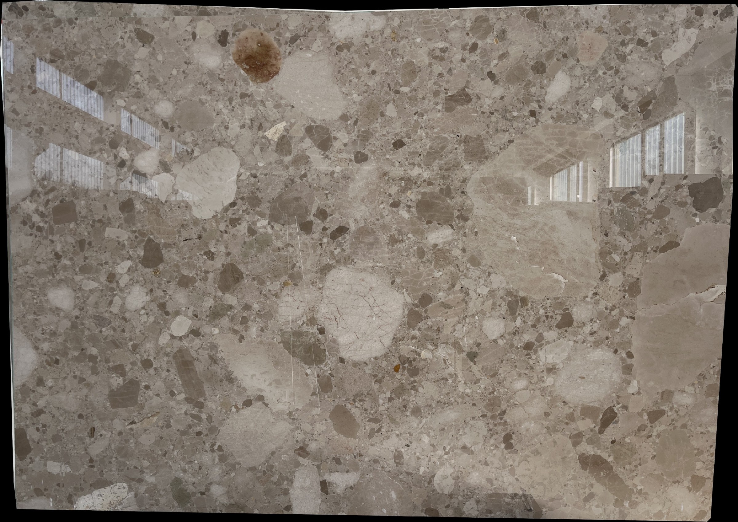 Ceppo Cremo Marble Slabs Distributor Spotted Beige
