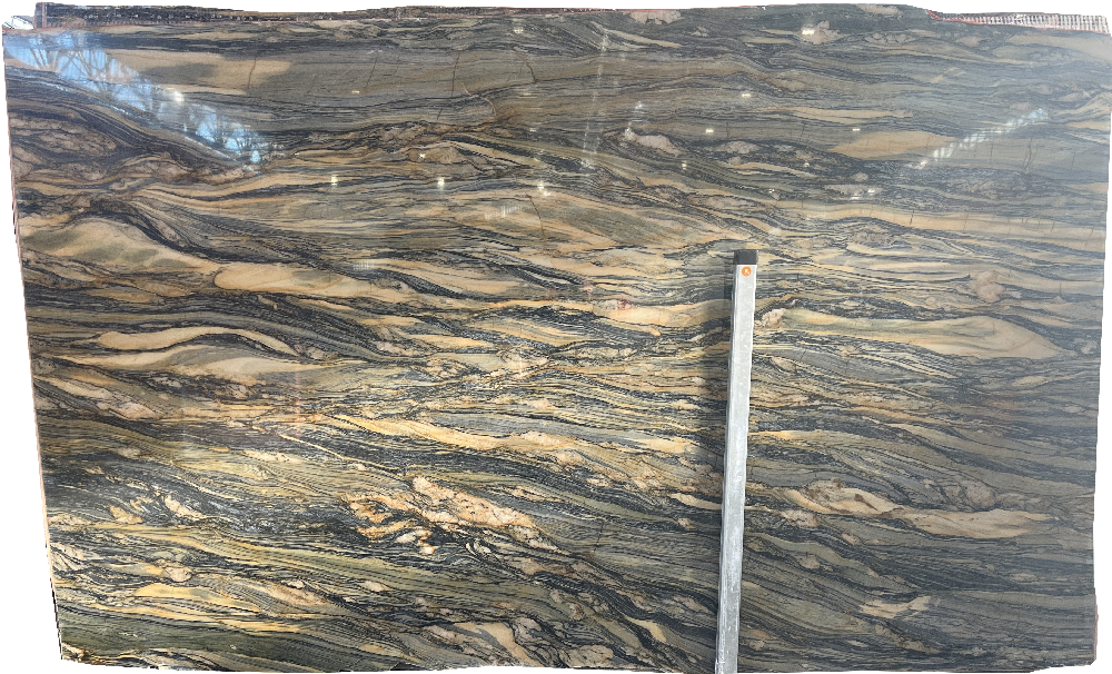 Fusion Wow Quartzite Slabs for Flooring Strong Veining