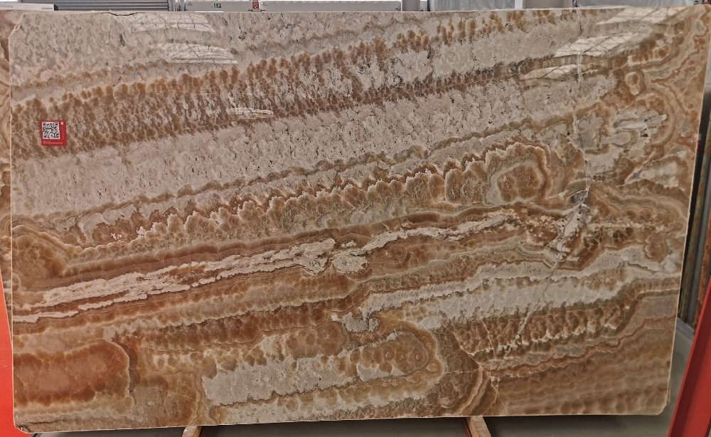 Onyx Schiuma Slabs for Wall Cladding Beige, Brown - DDL