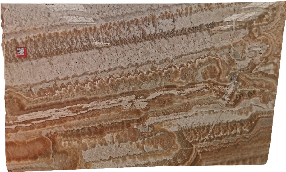 Onyx Schiuma Rohplatten für Wandverkleidungen Beige, Braun