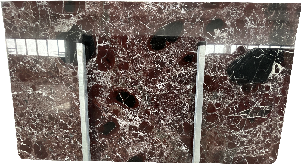 Rosso Lepanto Marble Slabs for Countertops - Rosso Lepanto