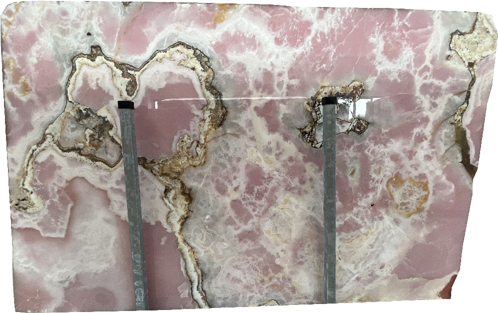 Customized Onyx Rose Slabs - Onyx Rose - DDL