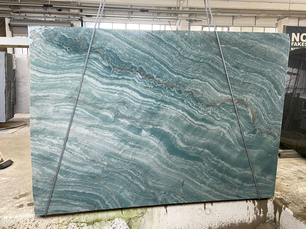 Quarzite Verde Quartzite Slabs for Bathroom Vanities