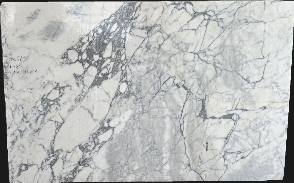 Statuario Venato Marble Slabs for Kitchen Countertops