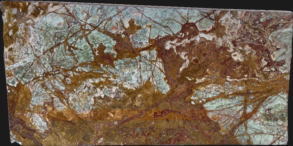 Onyx Green Slabs Wholesaler Strong Veining Brown, Green