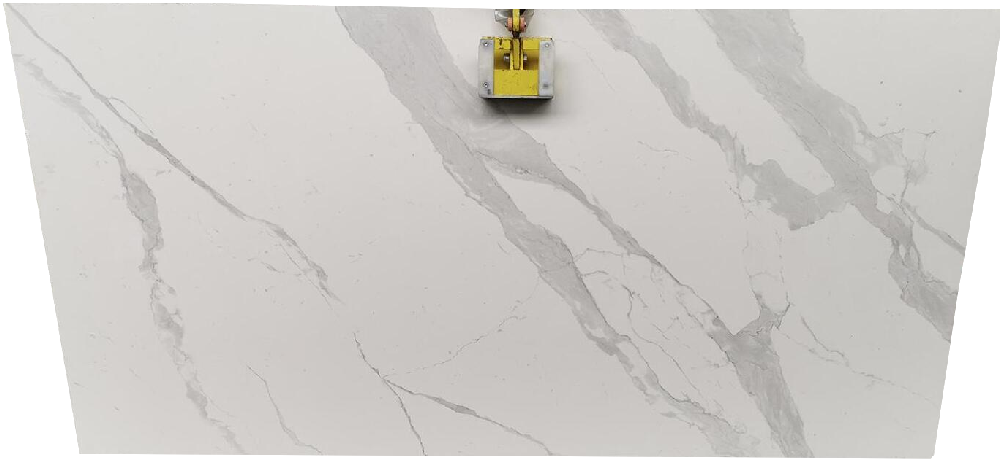 Laminam® Bianco Statuario Venato Ceramic Slabs for Vanity Tops