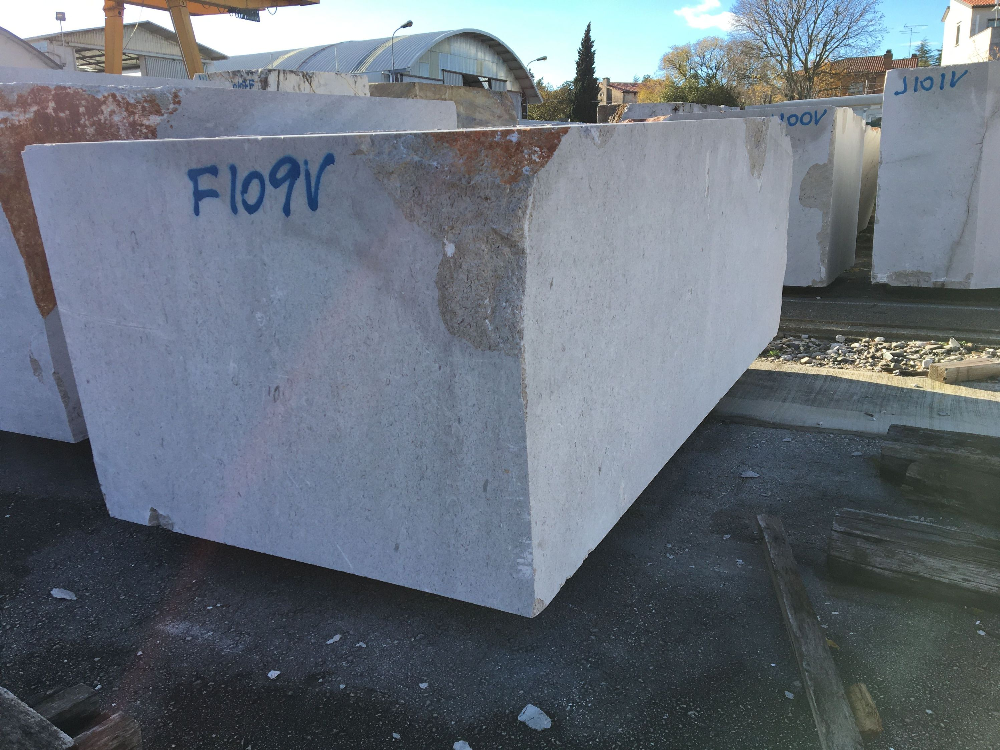 Fior Di Mare Marble Block for Flooring Soft Veining