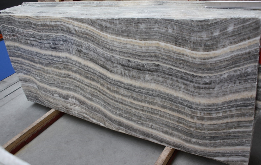Premium Quality Onyx Blue Grey Slabs - 2755 - DDL