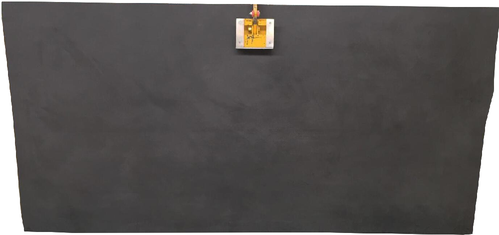 Customized Laminam® Calce Nero Ceramic Slabs Black