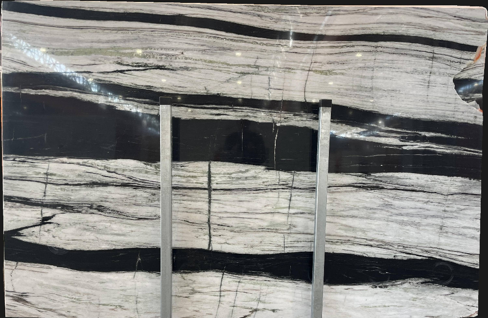 Panda White Hard Rock Slabs for Bathroom Vanities - DDL