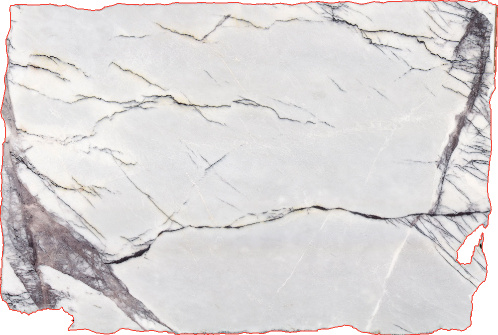 Marble Slabs Distributor Soft Veining White - Lilac 1108