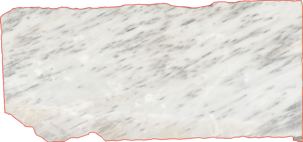 Marble Slabs for Countertops Soft Veining White - Bianco Caressi 981