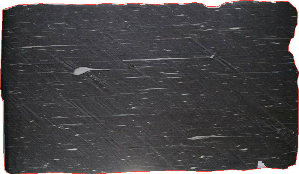 2-3cm Black Silk Quartzite slabs