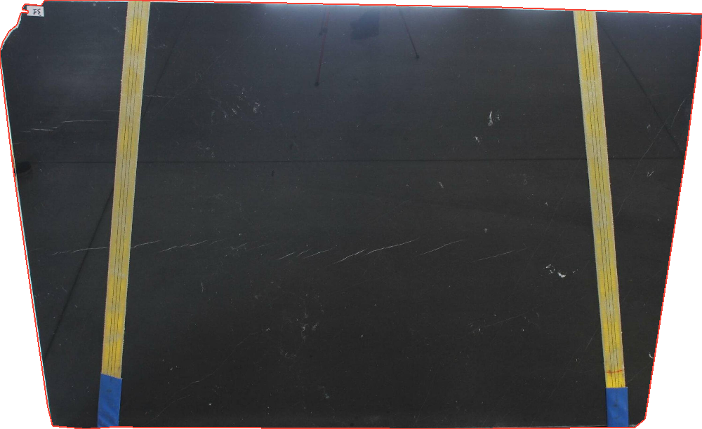 Nero Marquina Marmor Rohplatten Großhandel Schwarz