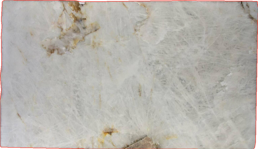 Cristallo Extra Quartzite Slabs for Vanity Tops White
