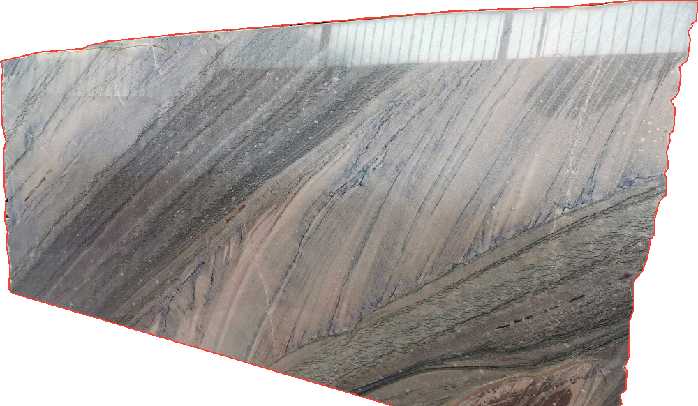 Customized Azul Imperial Quartzite Slabs Green, Blue