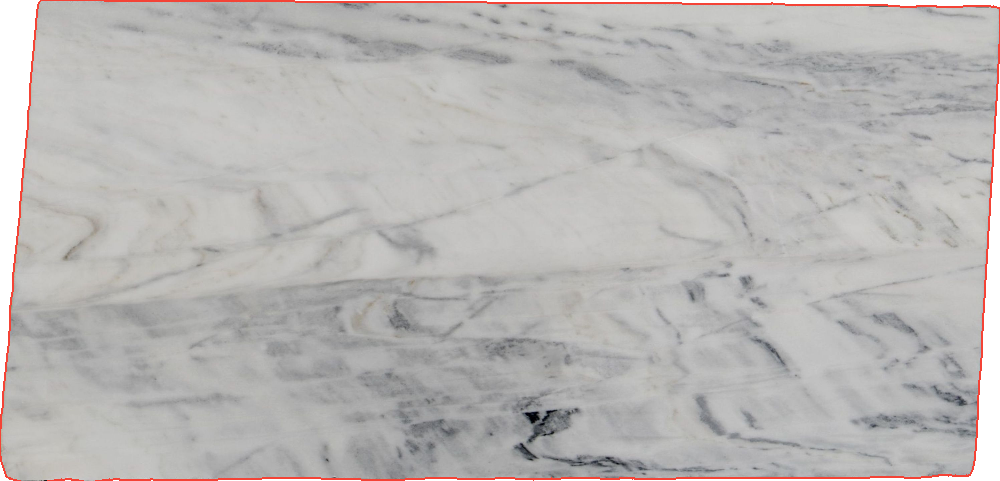 2cm i Marmor Rohplatten