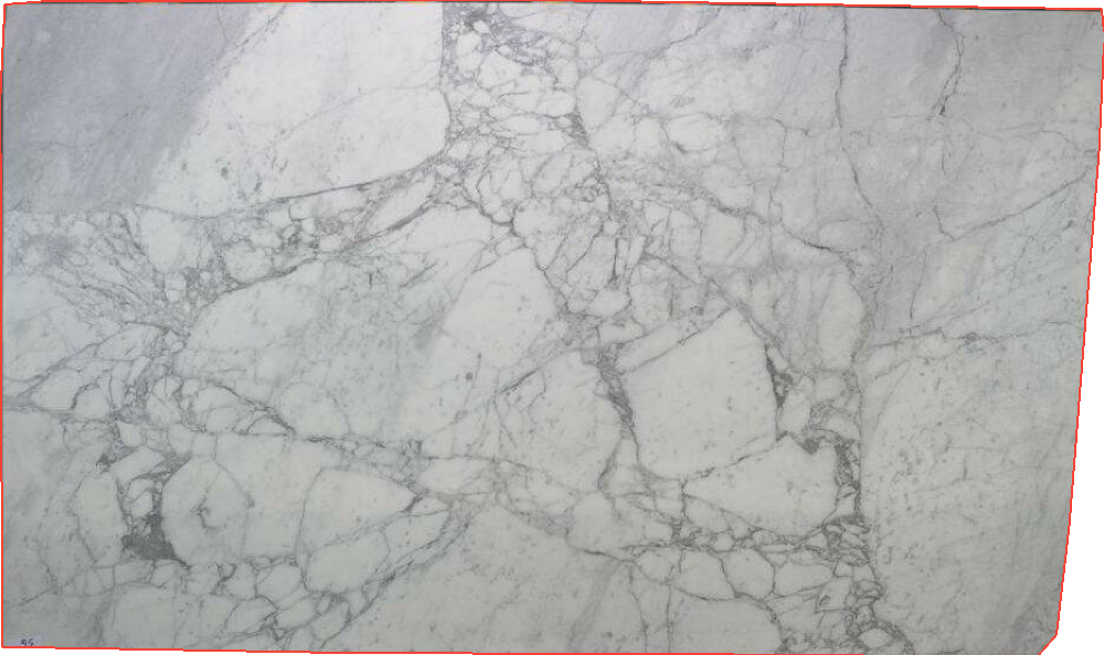 Premium Arabescato Vagli Marble Slabs White - 7528
