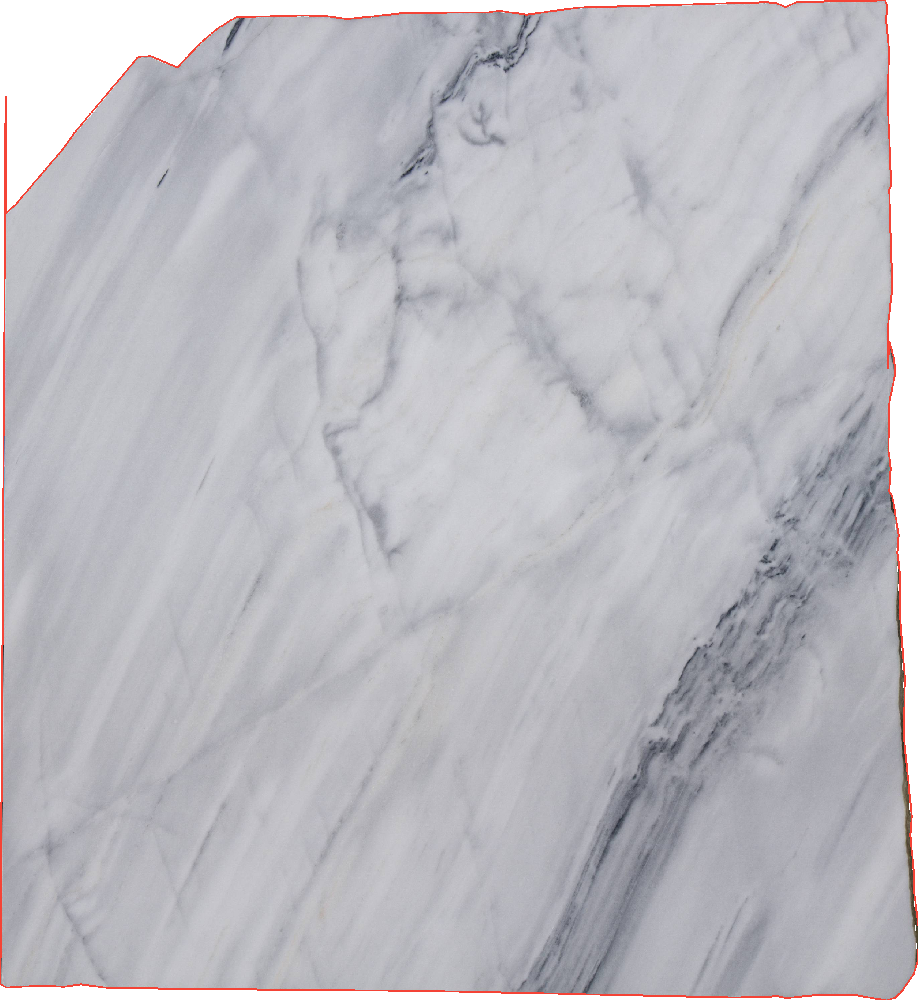 Custom Cut !ndividual Marble Slabs Strong Veining - DDL