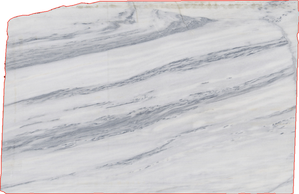 Premium !ndividual Marble Slabs Strong Veining Grey