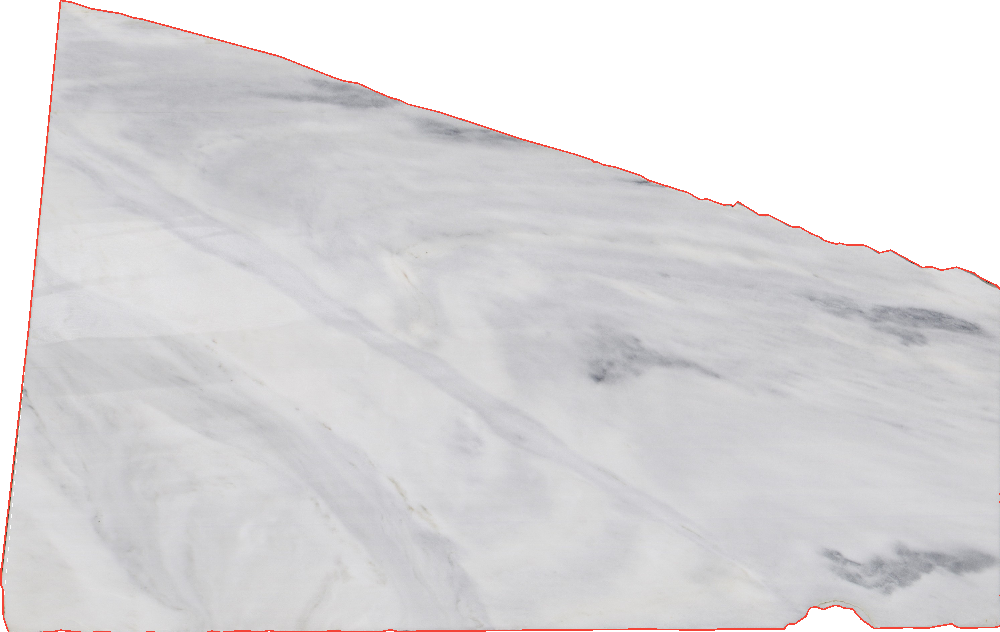 !ndividual Marble Slabs for Kitchen Countertops Soft Veining