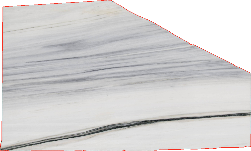 Premium !ndividual Marble Slabs Soft Veining Grey, Black