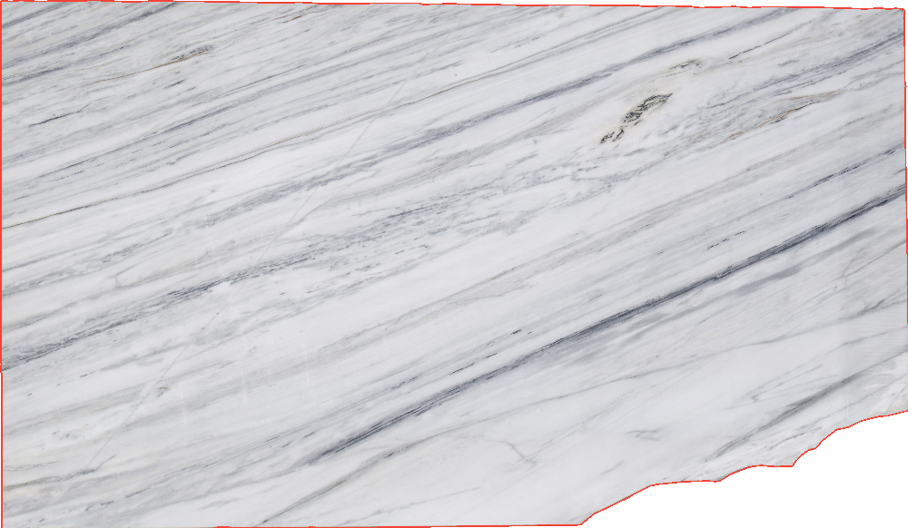 Premium Bianco Nuvolato Marble Slabs - 36324 - DDL