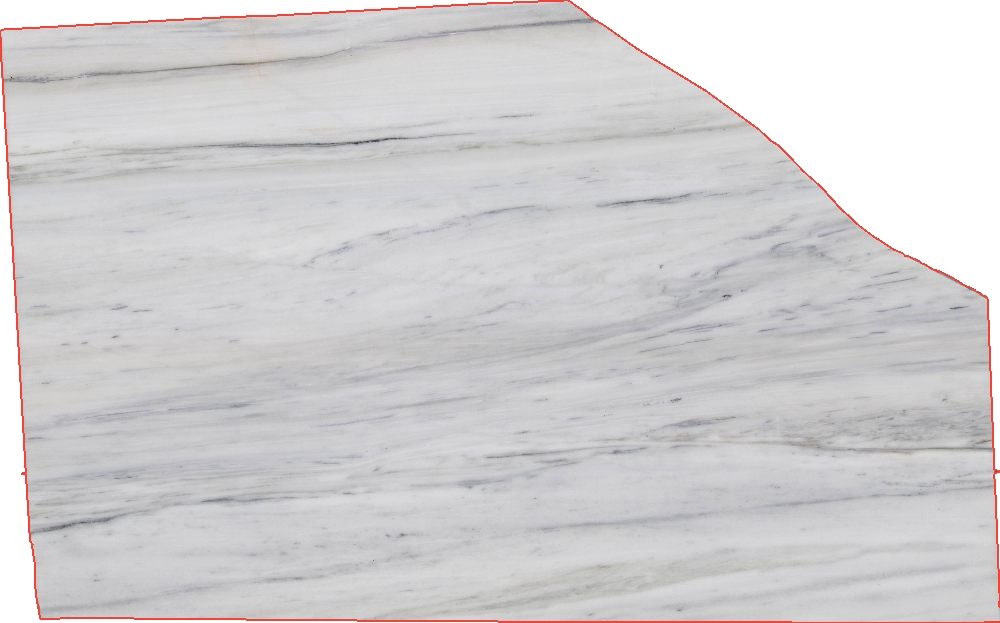 Premium Bianco Nuvolato Marble Slabs - 36728 - DDL