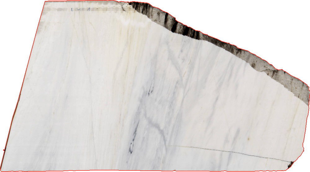 !ndividual Marble Slabs for Countertops Soft Veining